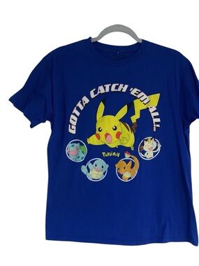 ⭐⭐Pokémon Gotta Catch 'Em All! Blue Short Sleeve T-Shirt ⭐⭐